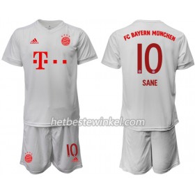 FC Bayern München Leroy Sane 10 Kind Voetbaltenues Uit 2020/21 - SS (+ Korte broeken)